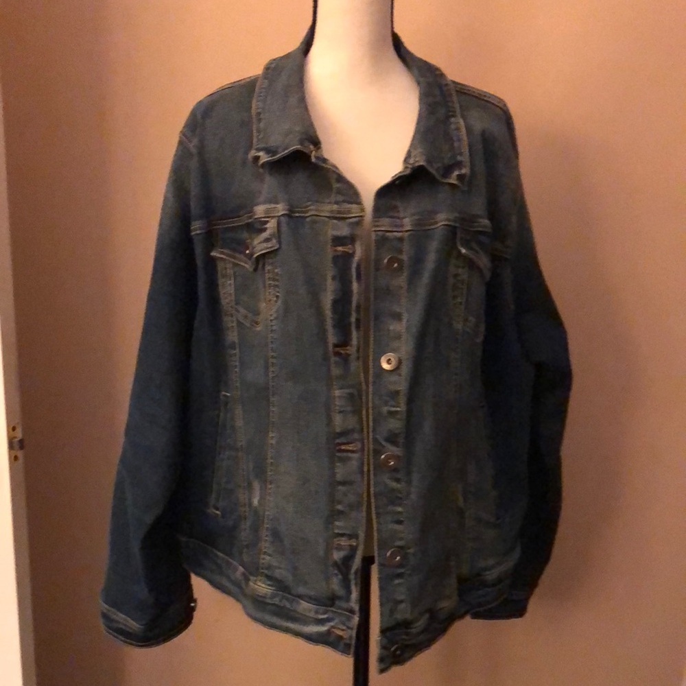 Torrid Dark Blue Denim Jacket